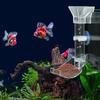 Aquarium Acrylic Feeding Tube Set Transparent Fish Feeder Shrimp Feeder Feeding Container for Various Fish Tanks