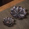 Buddhism Lotus Censer New 1PC Alloy Incense Burner Stick Holder Plate Bronze Nasturtium Incense Burner 7