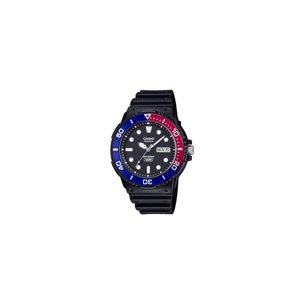 Casio Collection MRW-230HJ-1E2JF Men s Watch Black Blue Bezel Water Resistant 200m