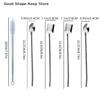 Creative 304 Stainless Steel Watermelon Scraper Spoon Spiced Straw for Beverages And Coffee Stirring Kitchen Utensil