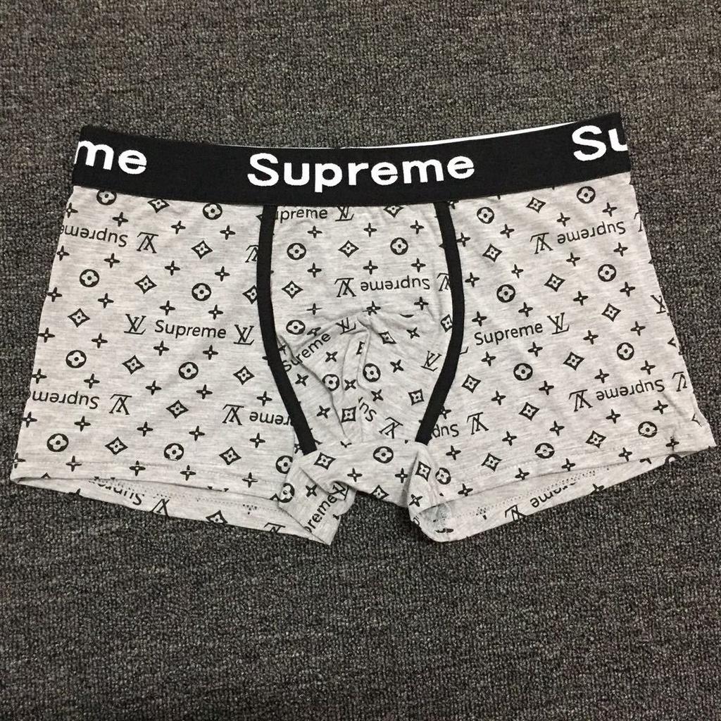 Módní Pánské Prémiové Bavlněné Boxerky s Elastickým Pasem Sexy Kalhotky