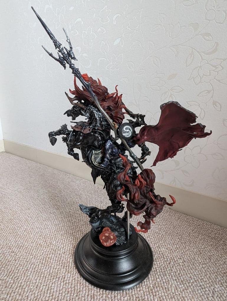 [USED] FF14 Fighting God Odin Meister Quality Figure