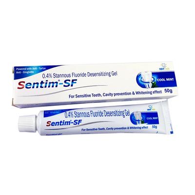 Dentifricio Dentaids Sentim SF 50 g (Confezione da 12)