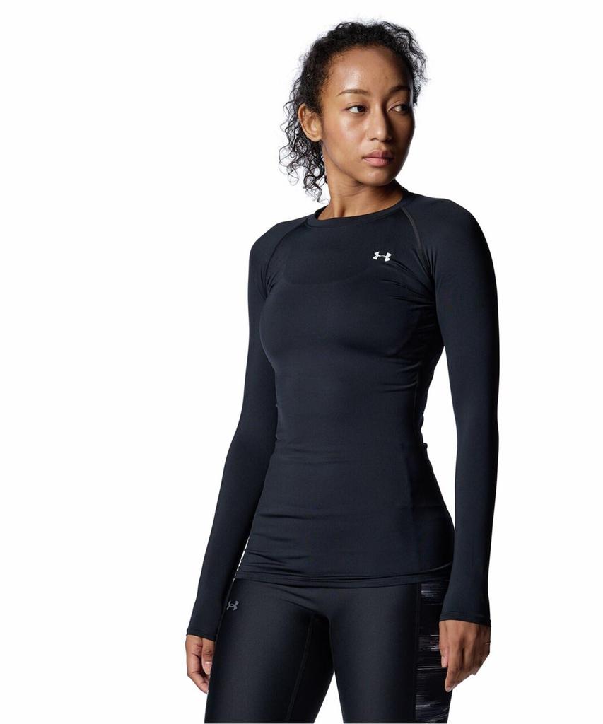 [Under Armor] UA HG Compression LS Crew Womens Ladies 001 Japan MD (equivalent To Japanese Size M)