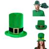 Adult Irish Leprechaun Shamrock Hat For St. Patrick's Day Fancy Dress Accessory