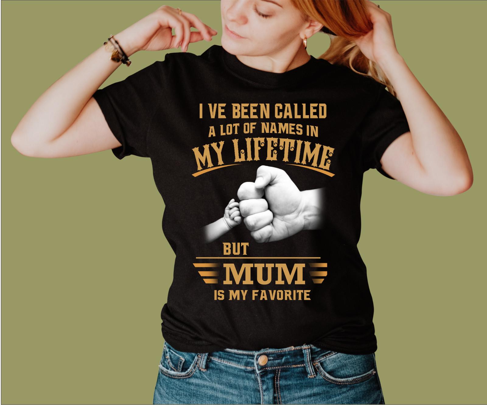 MUM IS MY FAVORITE T-SHIRT XXL