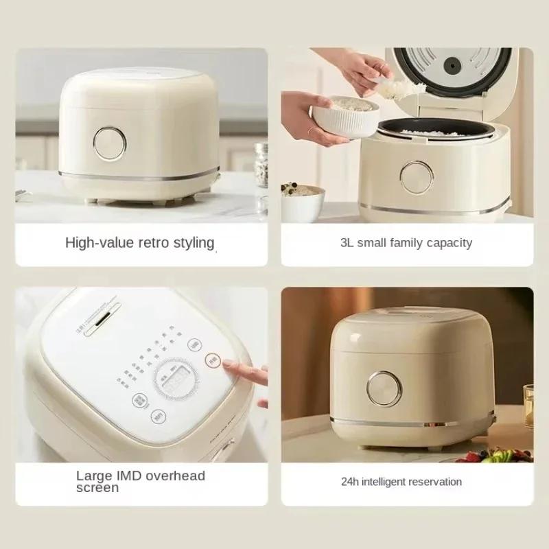 Mini rýžovar pro domácnost 3L Multifunkční hrnec na vaření pro 2-3 osoby