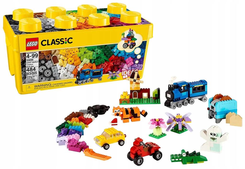 10696 - Lego Classic - Mattoncini Lego® Creativi, Scatola Media