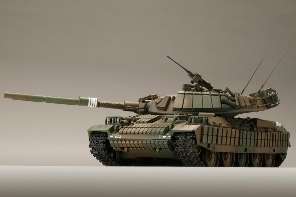 HJ Model Kit Series Type 74 Tank Kai Reactive Armor Over Hokkaido Plastic Model No.6 1/35 [Battle Ver.]