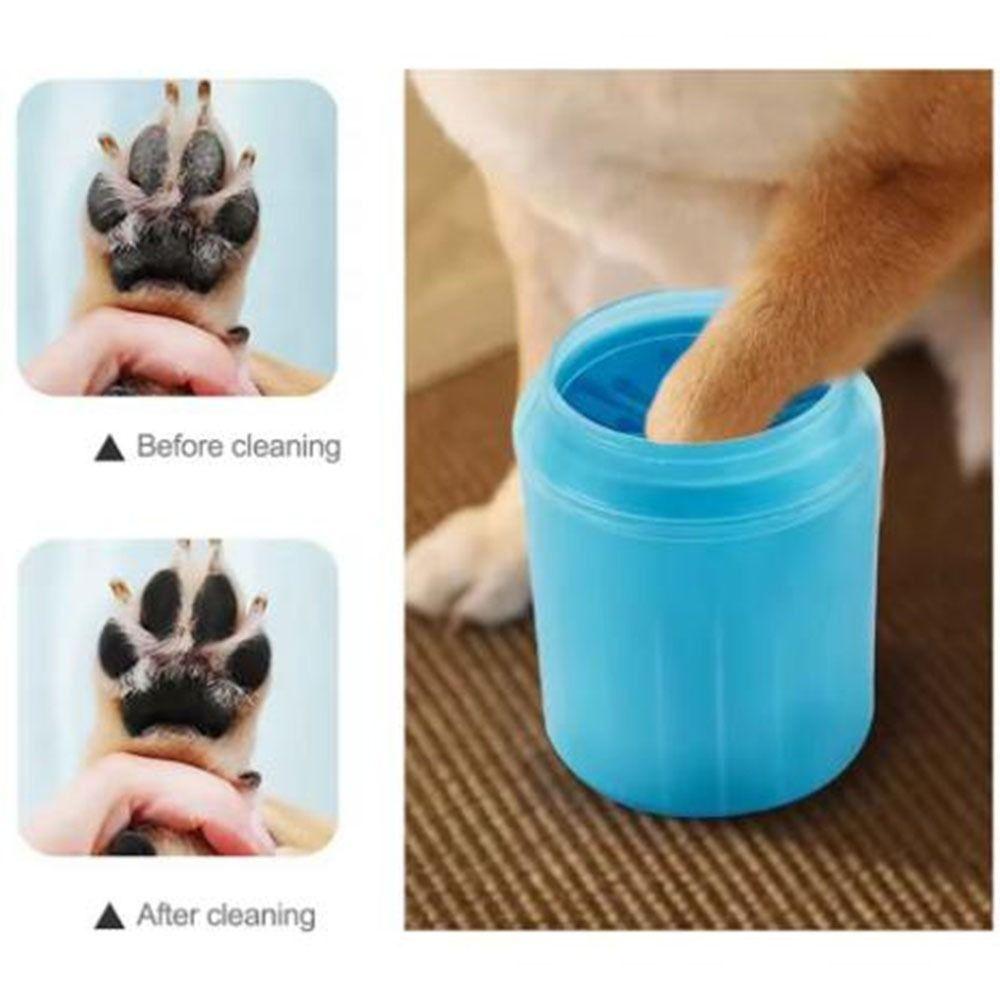 Portable Silicone Dog Paw Cleaner Cup Detachable Soft Pet Foot Washing Cup Quickly Wash Waterproof Paw Cleaning Cup Home