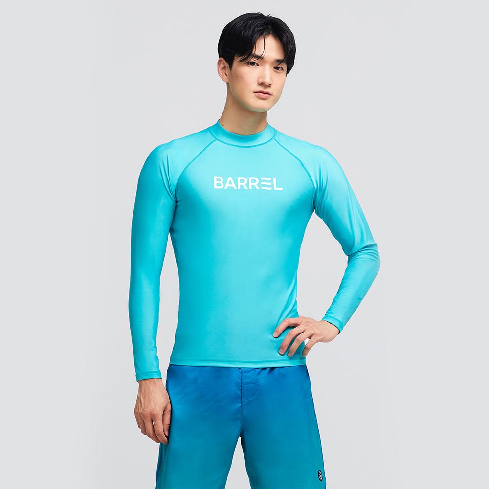 BARREL Men Ocean Rash Guard Ocean Mint (Bi2Mwrg09Omt)