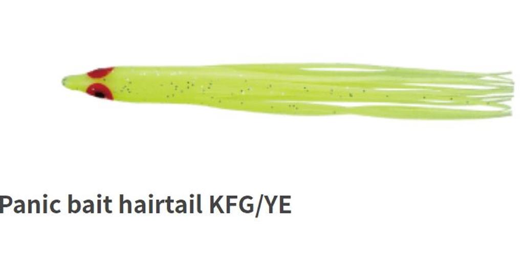 Yamashita Panic Bait Squid Skirts Size L 90 mm KFG/YE (0750)
