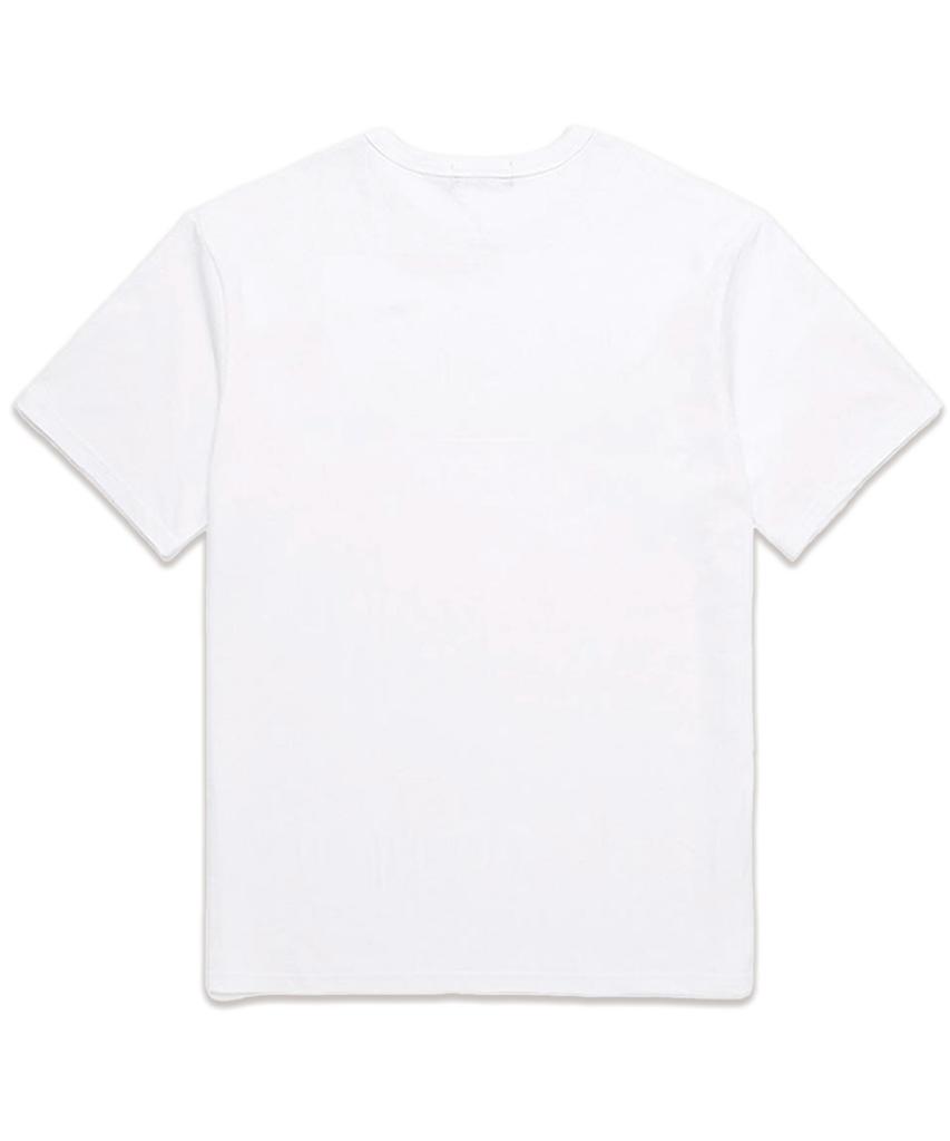 Baligeiteu B-Gate Logo Short Sleeve T-Shirt (Brts001) White/Blue (Type A)