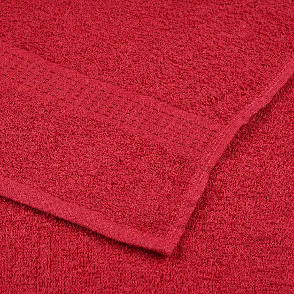 FROGN Bath Towels 2 pcs Red 70 x 140 cm 360 g m²
