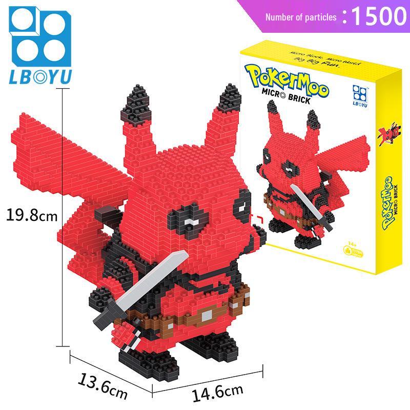 Le Bao Yu Educational Street Vendor Building Blocks for Kids and Adults – Micro Diamond Small Particles, One Piece