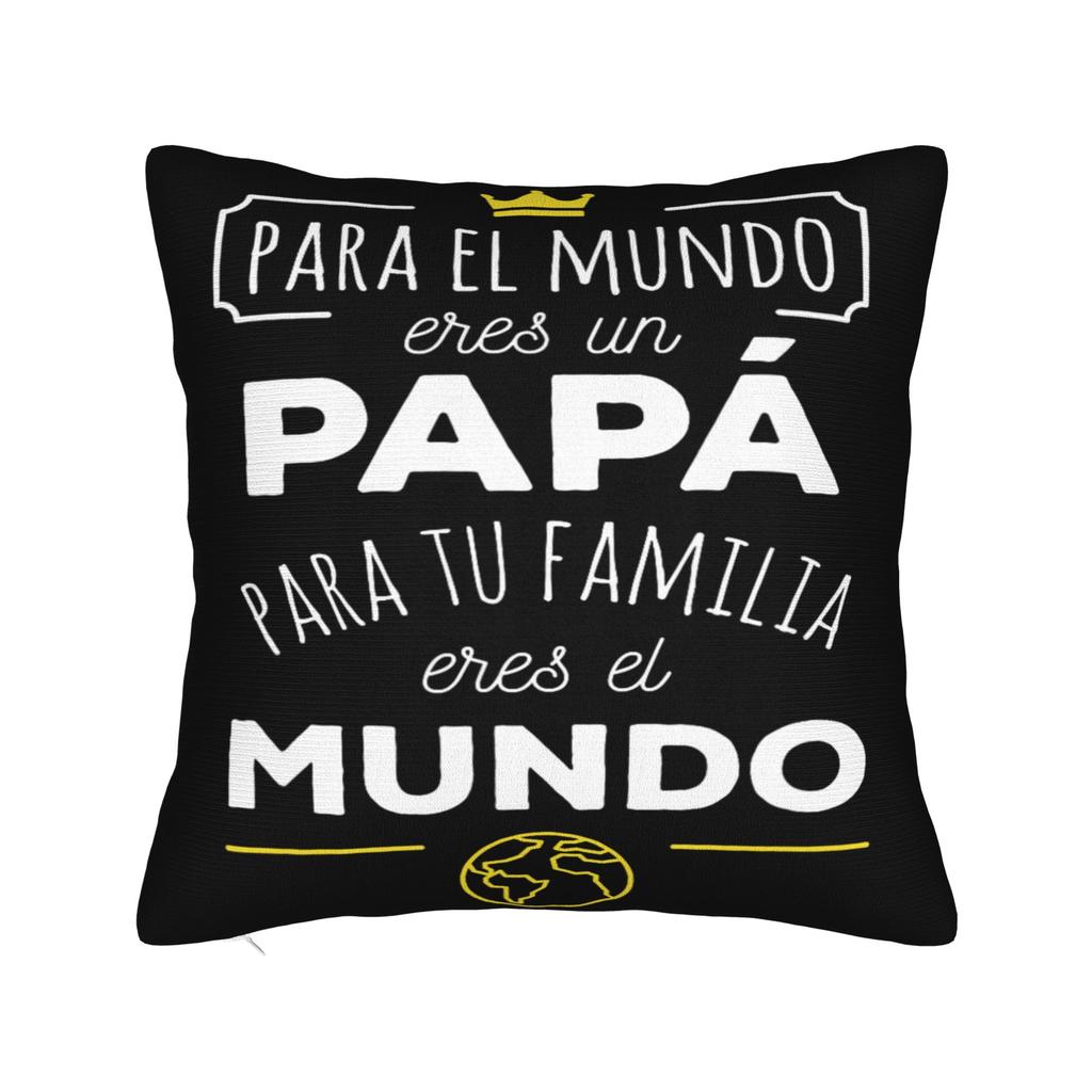 Funny Fathers Day Dad Gifts Pillowcases Accessories Printing Cushion Cover Gift Throw Pillow Case Cover Bedroom Multiple Sizes