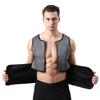 Neopren Herren Fitness Taillentrainer & Schweißtreibende Körperformende Weste