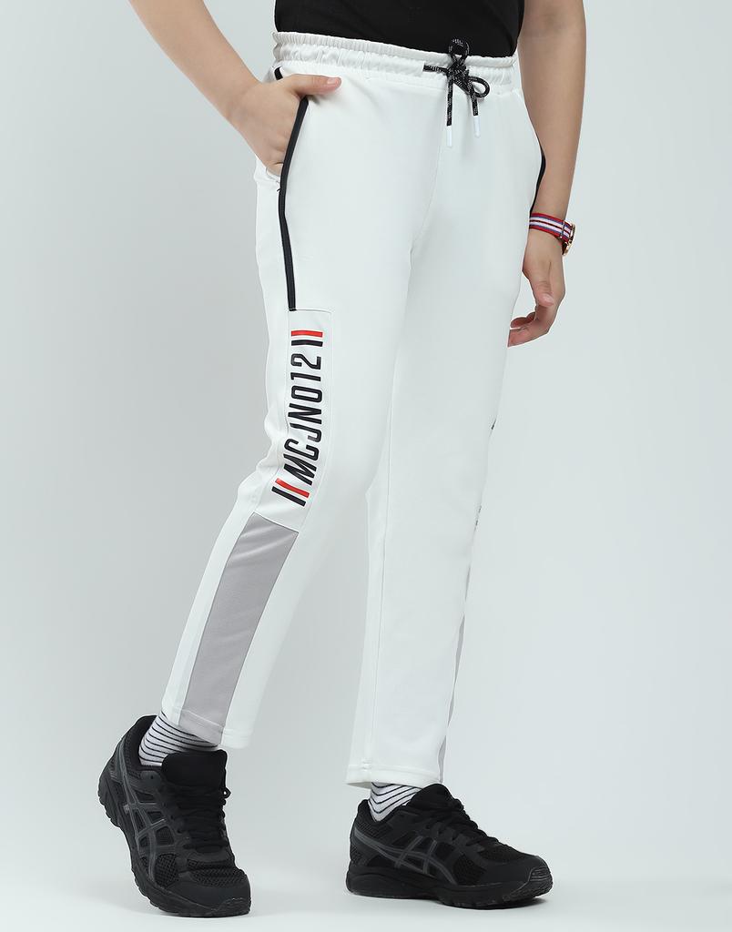 Monte Carlo Boys Solid Regular Fit Lower Track Pants