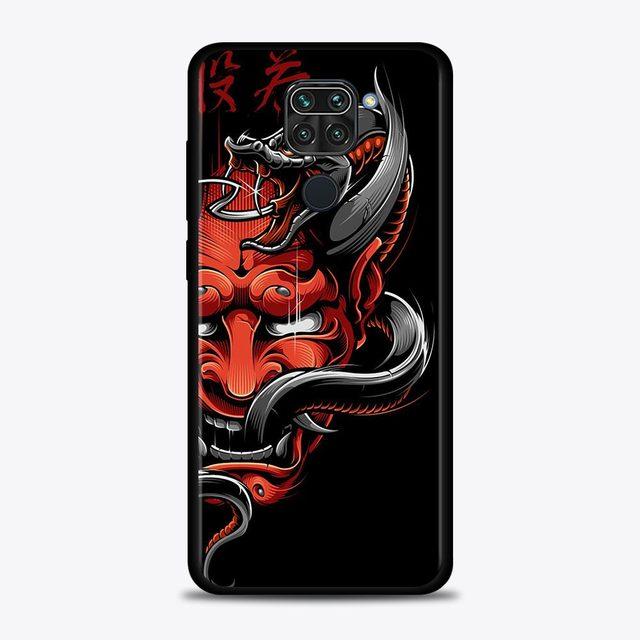 Terror Ghost Head Case For Xiaomi Redmi Note 11 10 9 8 7 Pro Max 9t 8t 9s Cover For Redmi 10 9 8 9c 9a 8a 7a