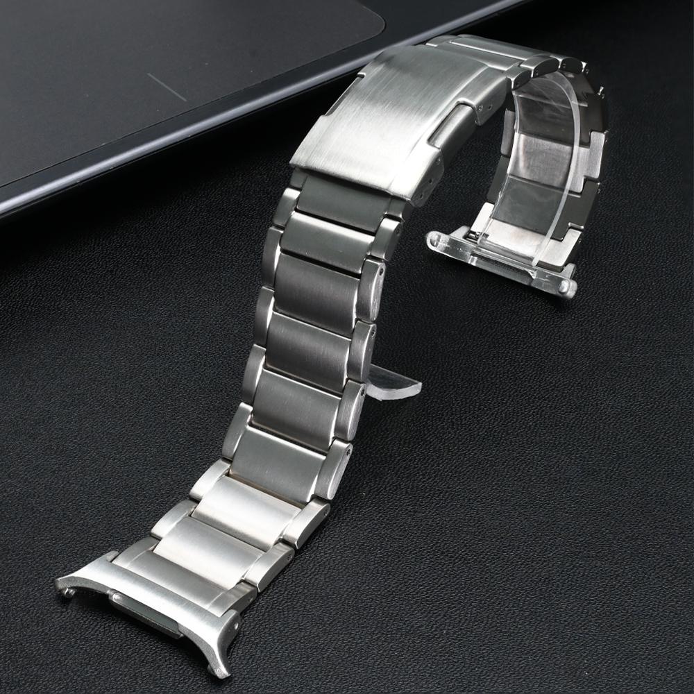 No Gaps Strap for Samsung Galaxy Watch Ultra2 Titanium Band Men Luxury Business Bracelet for Samsung Galaxy Ultra 47mm Wristband