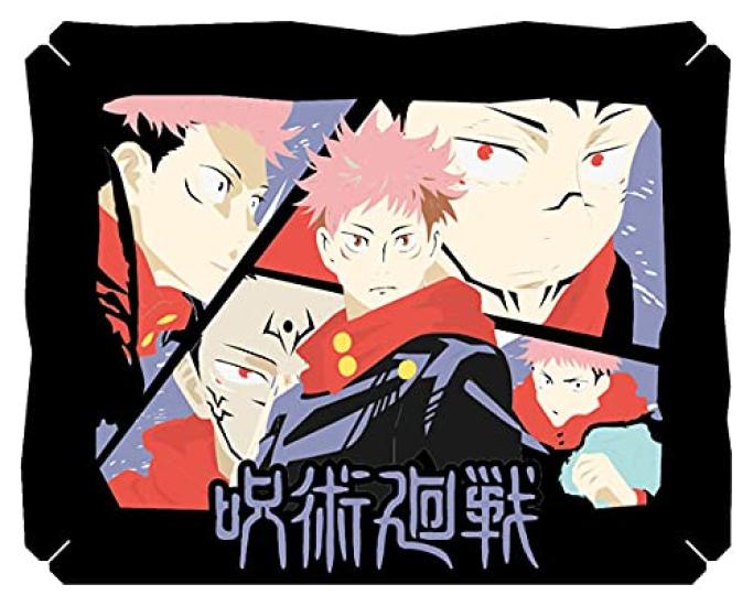 

Ensky Jujutsu Kaisen PT-226 Yuji Itadori Approx. H80 x W100 x D42mm Paper