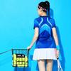 Womens Quick-Dry Tennis Skort With Pleats Badminton Yoga Dance Sport Outfit