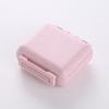 Pill Box Organizer Container 6 Grids Travel Case Tablets Plastic PP Drug Vitamin Capsule Holder Double Dustproof 4pc/lot