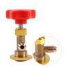 1/4 Inch Connector AC Recharge Adapter M14 Thread Can Bottle Opener  Refrigerant Gas Refill