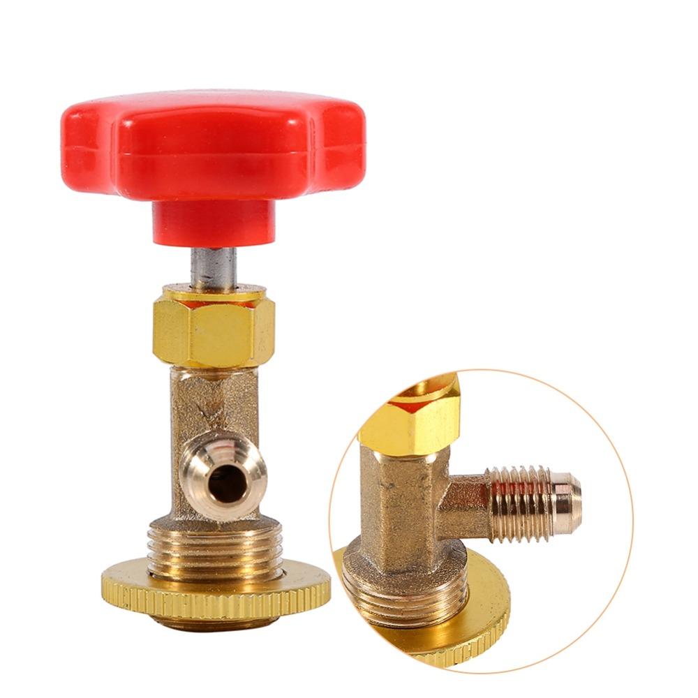 1/4 Inch Connector AC Recharge Adapter M14 Thread Can Bottle Opener Refrigerant Gas Refill