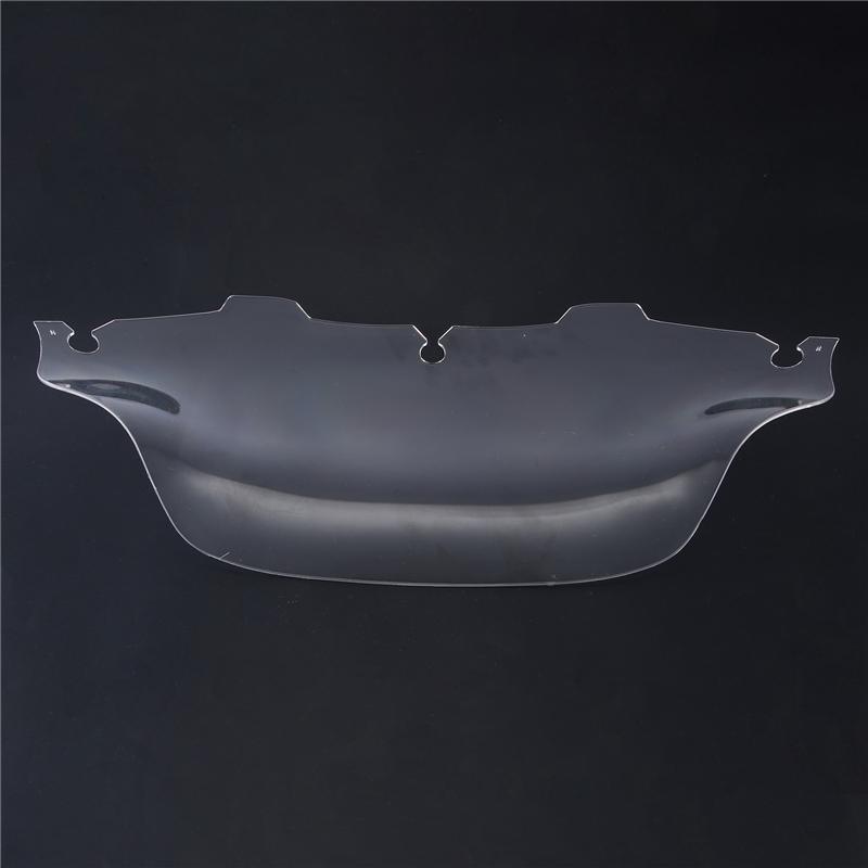 8 Inch Windshield Deflector Wavy Windshield Fairing Motorcycle Accessories Supplies For  Gliding Davidson 94-13 As Shown-A