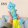 Creative Octopus Shape Dog Toy Squid Chew Toy, Interactive Tug Squeaky Pet Molar with Toys Fabric Strips, Waterproof for Dogs, Stress Relief