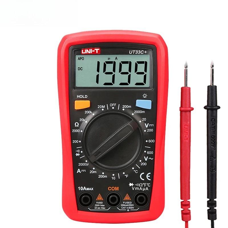 UT33A UT33B UT33C UT33D Plus Pocket Multimeter Digital Ammeter Voltmeter Professional Resistance Measure Multi Meter Tools