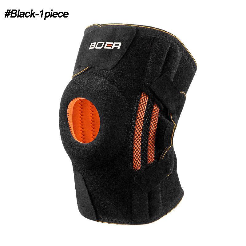 

Прочный и безопасный ортопедический наколенник с отверстием для надколенника, защита надколенника, защита колена, спортивный наколенник, ремешок для безопасности, бег, артрит