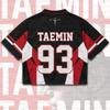 Summer Men's Women's Taemin World Tour Liminal Mixed Mesh Jersey Gift For Fans Short Sleeve Casual T-shirt Tops