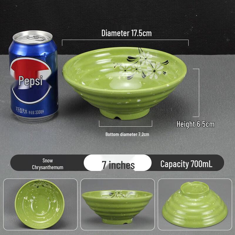 Thickened Melamine Noodle Bowl