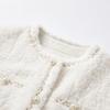 Xiangying Women's Short Faux Lamb Wool Jacket