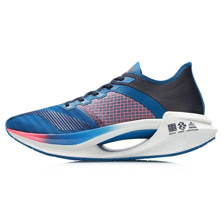 

Li Ning Shadow Essential Running Shoes Men s Low top Blue/Orange ARHR121-4 45