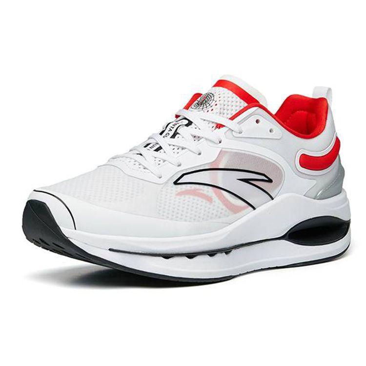 Anta Star Ring 1.0 Training National Team Style Running Shoes Men Sneakers White Red 112225580A-1