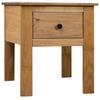 Bedside Table 46x40x57 Cm Pine Panama Range