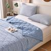 Klimatizační přikrývka šetrná k pokožce Single Double Summer Cool Quilt Jarní a podzimní tenká přikrývka