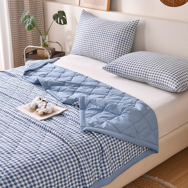 Klimatizační přikrývka šetrná k pokožce Single Double Summer Cool Quilt Jarní a podzimní tenká přikrývka
