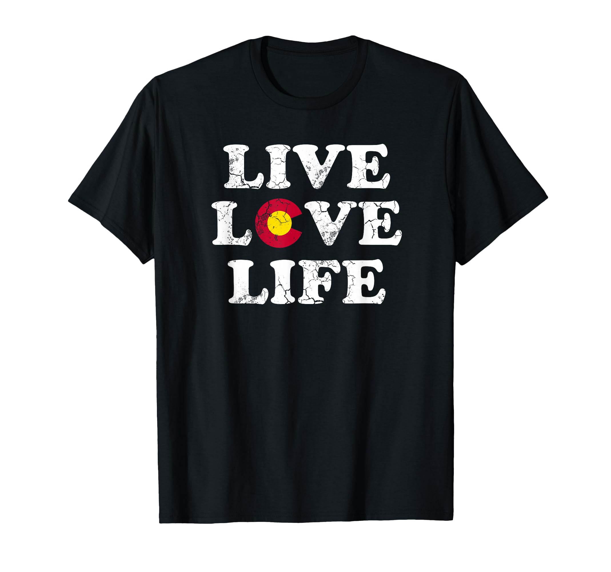Colorado Live Love Life T-Shirt чёрный