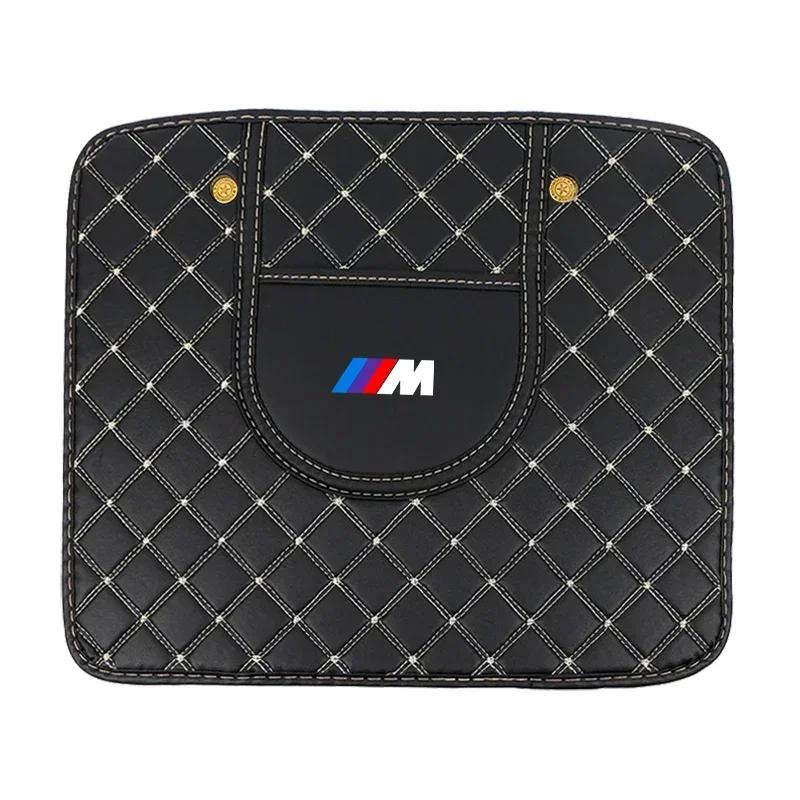 

E90 For BMW Car PU Leather Car Anti-Kick Mats Auto Seat Back Protector Cover Styling For BMW E46 E60 F10 F30 F20 E39 E36 X5 E70