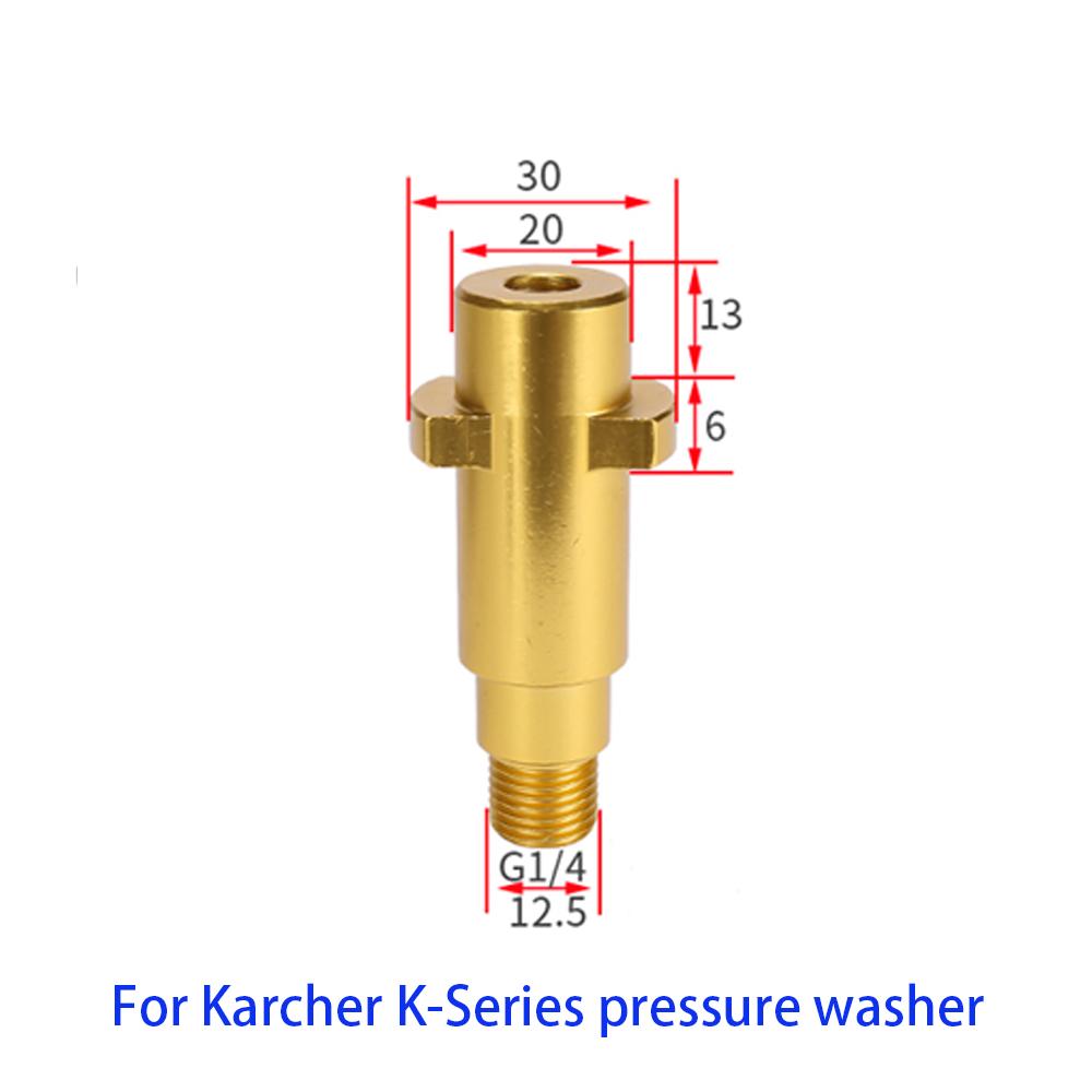 Vysokotlaký čistič Pěnová tryska Hliníkový adaptér Pěnová tryska Konektor Nástavec pistole pro Karcher Bosche Interskol AR Lavor