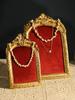 Retro Picture Frame Shape Jewelry Display Stand Earrings Necklace Organizer Rack Jewelry Counter Showcase Props