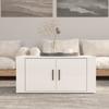 816514 vidaXL Coffee Table High Gloss White 80x50x36 Cm Engineered Wood