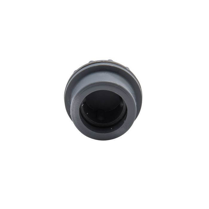 Bouchon de dégorgement en PVC - Ø 32 - Gris - Accès facile - Installation facile - Résistant aux intempéries