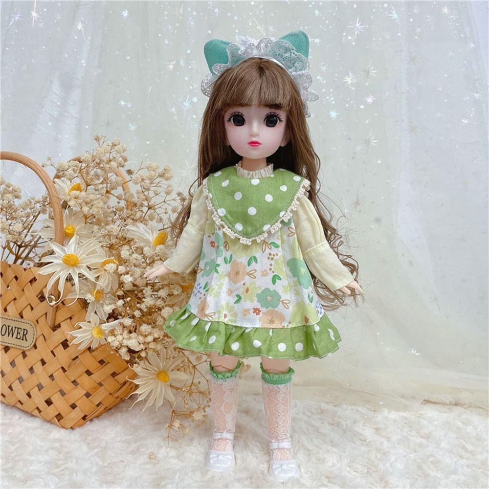 

Новейшая одежда ручной работы для девочек, модные кукольные цветочные платья, сделай сам, подарок для девочки, кукла 30 см/11,5 дюйма/кукла 1/6 11