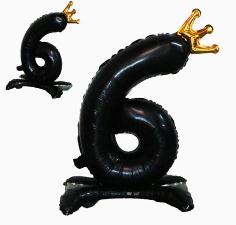 Standing Number with for Birthday Party Decorations