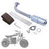 Mini Bike Exhaust Replacement Kit with Stainless Steel Muffler Assembly for CT200U CT200U-EX Maintenance